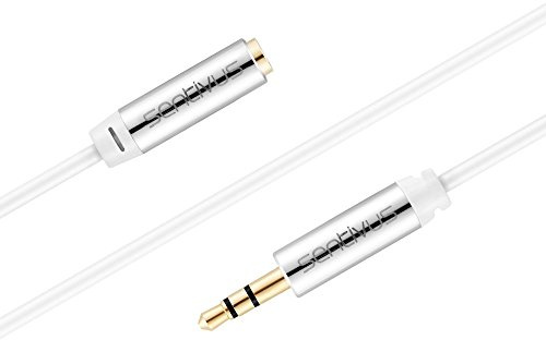 Sentivus Audio Verlängerung - 3,5mm Stecker / 3,5mm Stecker - 5,00m - weiß