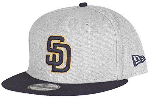 New Era 9Fifty Snapback Cap - Heather San Diego Padres grau