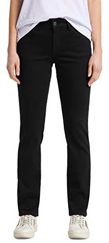 MUSTANG Damen Julia Straight Jeans, 490 Schwarz, 31W / 30L EU