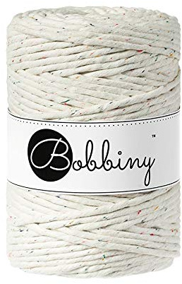 Bobbiny Macrame Cords 5mm - 100m Auswahl (Rainbow dust)