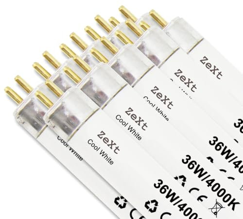 ZeXt 10x Leuchtstofflampe Leuchtstoffröhre 36W 840 4000K Neutral Neonlampe 120cm T8