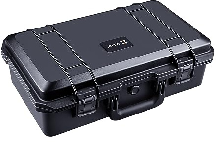 Lykus HC-5110 Large Waterproof Hard Case with Customisable Foam, Interior Size 51x29x17 cm, Suitable for electronics and more | IP67 Waterproof, Pluckable Foam, Suitable for Cameras, Lenses, Electronic Equipment and More