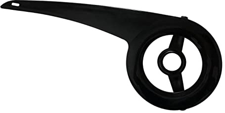 Harilla Garde-Chaîne Vélo, Vélo Chaîne Garde Couverture Protecteur Cas Différentes Tailles pour 32-38t Plateaux Pignon Pédalier Garde Vélo Protection Accessoires, Le Noir