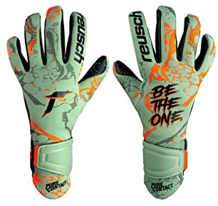 Reusch Torwarthandschuhe Pure Contact Fusion mit hervorragendem Grip und Innennaht Schnitt, 10.5