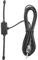 CGEAMDY Auto Radio Antenne FM UKW Patch, UKW Radio Antenne FM Dipolantenne mit 3m Verlängerungskabel, für Fahrzeug Auto LKW SUV Radio Stereo Head Unit Empfänger Tuner