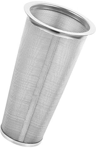 Cabilock Colador de Café y Té de Acero Inoxidable 304 Malla Fina y Portátil para Infusión en Frío y Refrigeración, Filtro Reutilizable para Tarro y Cafeteras