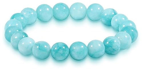 Generisch 10mm natürlichen Chakra Heilung Armband für Frauen Männer Kristall Heilung Stein Armband für beruhigende Energie und Weisheit