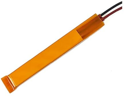 QMIQXIWS 12V 24V 110V 220V 100x15x3.5mm Heater Constant Thermostat Insulated Thermistor Ceramic Air Heating Chip Tube Film ZUZAOJUYIN(220V 100C 4-10W)