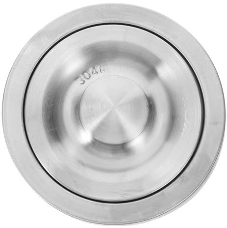 DOITOOL 2 Pièces Passoire évier inoxlm panier tuyaux rust drain Couler corbeille déchets universel vidange pour vidange en acier inoxydable crépine de vidange Plastique Silver