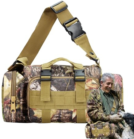 Sac de rangement pour arbre de camouflage - Sac de rangement étanche | Sac de rangement multi-poches pour équipement de plein air, équipement d'archerie, fournitures de sac à dos, sac de transport