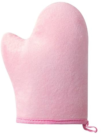 Selbstbräuner-Handschuh - Selbstbräunungs-Lotion Applikator,Maschinenwaschbarer Ultraweicher Flock-Applikator Mit Daumen Für Sprühlotionen Mousse Gesicht Damen Herren