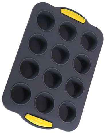 ULTECHNOVO Teglia Per Muffin Da Tazze in Silicone Stampo Antiaderente Per Muffin Teglia Da Forno Per Uso Domestico