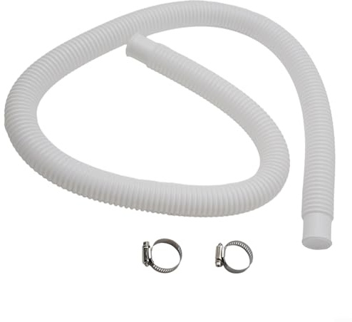 Tuyau flexible de 5 m pour tuyau Intex de 32 mm pour pompe de filtre de piscine et raccords de chauffage