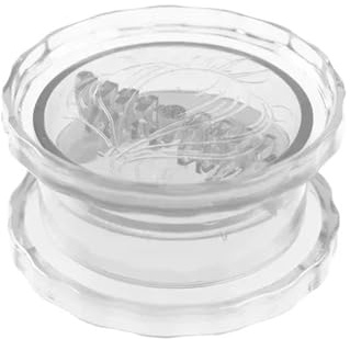 Broyeur d'ail multifonctionnel de cuisine, presse manuelle, hachoir en rouleau, accessoires for la maison, 2 pièces(Transparent)