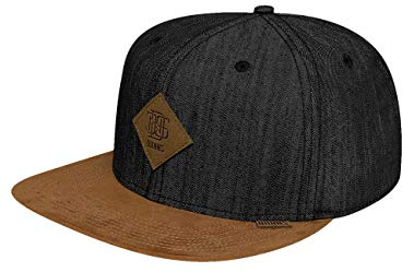 Djinns Herren Schirm Business Check High Fitted Trucker Cap
