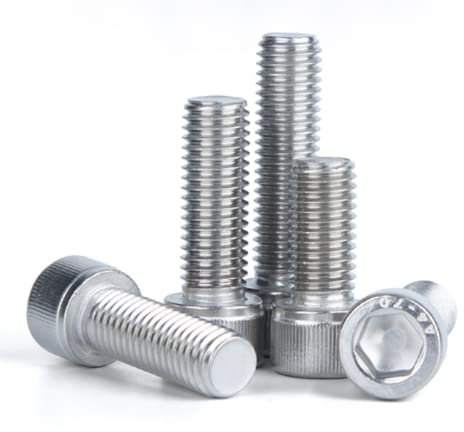 316 Edelstahl-Innensechskantschrauben, Zylinderkopfschrauben, Tellerkopfschrauben, Gewindedurchmesser 3 mm, Gewindelänge 6-50 mm,M3*8 * 10 stücke