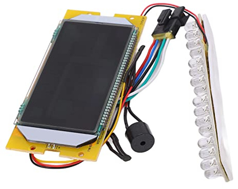 BuyWeek Panneau d'Affichage LCD de Trottinette Électrique pour KUGOO S1, Accessoires de Réparation de Écran d'Affichage LCD de Scooter Électrique Universel 36V