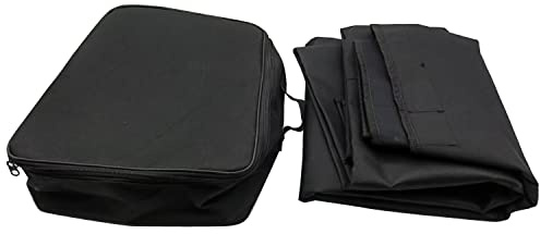 1 pc SHLPDFM Soft Top Tailored Half Cover Black Soft Top Roof Hood Half Cover Compatible with Mazda Mx5 Mk3 & Mk3.5 2015 ONWARDS