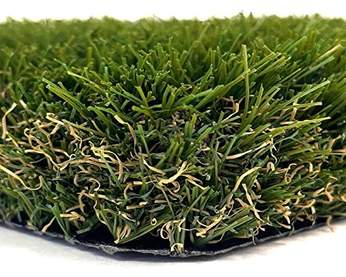 Yelloo - Erba Sintetica per Esterno (40 mm 2x20m) Prato Sintetico Drenante, Tappeto Prato per Esterno, Rotolo, Erba Finta Artificiale per Giardino Calpestabile