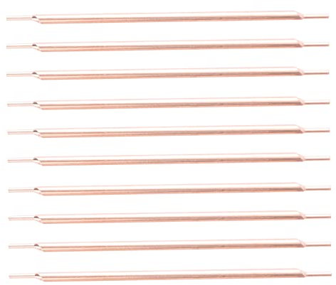 NATHA Punktschweiß Stift 3 X 100 Mm Aluminiumoxid Kupfer Elektroden Spitze, FüßE, Nadel, Lithium Batterie, SchweißGeräT, ZubehöR, 10 StüCke