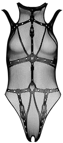 Fantasy By Cottelli Collection Body ouvert, Schwarz, S-L