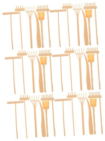 DIYEAH 6sets Zen Garden Rake Sand Tray Tools for Relaxation and Crafting Lightweight Compact Design for Easy Storage and Use Sand Tables and Craft Projects