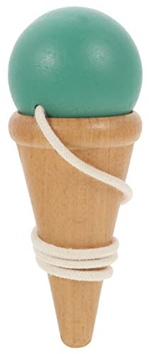 BESPORTBLE Portable Kendama Spielzeug Für Junge Mädchen Holzspielzeug Zur Verbesserung Der Hand-Augen-koordination Lernspielzeug Für Drinnen Und Draußen Geeignet Für Anfänger Und