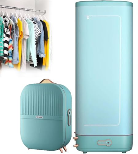 LYFDPN Asciugatrice Pieghevole Portatile, asciugatrice a Vapore da 800 W, Ferro da Stiro a Vapore Verticale Elettrico, rimozione dell'odore per i Vestiti