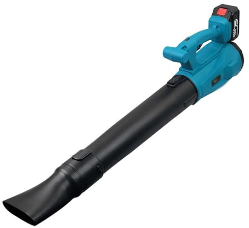 Soffiatore Per Foglie Spazzaneve Senza Fili A 6 Velocità Con Soffiatore D'aria Industriale Con Attrezzo Da Giardino For Spazzatrice For La Pulizia Del Collettore Di Foglie Di Polvere Della Batteria Al