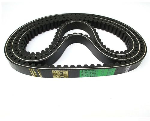 Niceminiwall 3 Piece Drive Belt Set for Go Kart Torque Converter 30 Series Replacement Belt 725 Part Number 9.100.018-725 Quality Material Black Transmission Belt