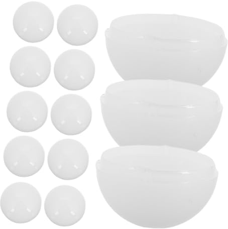 SHINEOFI 20 Pezzi Paralumi Lampada Specchio in PC Bianco a Semisfera per Sostituzione Globo Lampadine LED Piccole Installazione Facile e Luce Trucco Migliorata