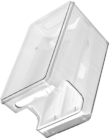 Organizador de Huevos Deslizante, Doble Capa, para Refrigerador | Pet y Pp, Diseño Apilable, Acceso Fácil, Gran Capacidad, para Cocina y Familias Numerosas