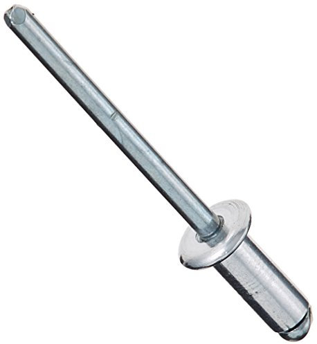 GESIPA Blindniete Mini-Pack 50 Stück (Alu/Stahl 5x12, Nietschaft-ø 5 mm, Scherkraft 2000 N, Zugkraft 2800 N, Flachrundkopf) 1433538