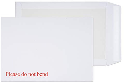 Blake Everyday 324 x 229 mm 120 Gsm Kartongbaksficka Peel And Seal 3266 Vit, Förpackning Med 500