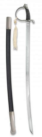 Tole 10 Imperial Sable de Caza, decoración o para Bodas TOLE10 Caballeria Cromado 74 cmColeccionismo ornamentación Replica Series Television peliculas Fantasia 31743 + Portabotellas de regalo