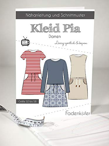 Schnittmuster und Nähanleitung - Damen Kleid - Pia