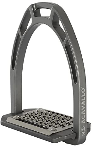 Acavallo Steigbügel ARCO Evolution Alupro | Farbe: Titanium | Größe: OneSize