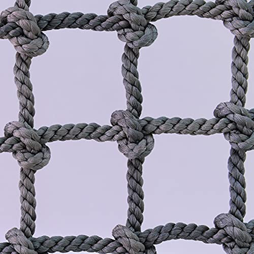 BNMY Schutznetz Sicherheitsnetz Nylon Ladungs Seilnetz Kletternetz Für Kindertraining, Balkontreppengeländer Für Kinder Isolationsnetz Für Frachtanhänger,12mm*12cm,2.5 * 3m/8.2 * 9.8ft