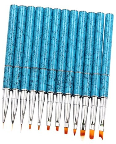 FRCOLOR 1stück Dual-use Maniküre Pinsel Mit Zwei Köpfen Multifunktionaler Nagelschönheitsstift Für Nagelkunst Für Zuhause Und Salon