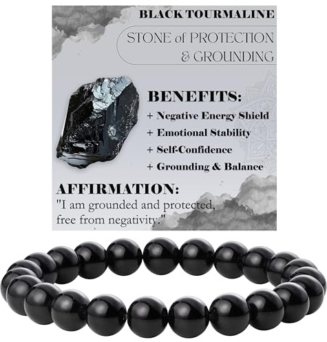 Bivei Kristall Armband für Frauen 8mm Perlen Halbedelstein Natürlicher Stein Dehnbarer Elastischer Schmuck Yoga Geschenke