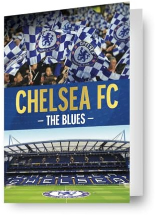 Chelsea Fc fotboll födelsedagskort 3D-effekt linsformad ett fantastiskt kort för alla tillfällen