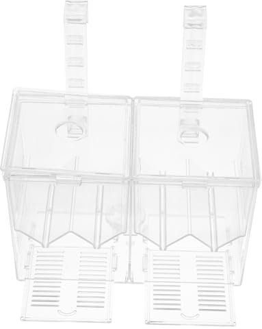 BESTonZON Fish Tank Incubator Aquarium Breeding Box Isolation Holder Hatchery for Fry Eggs Fish Separator for Tank