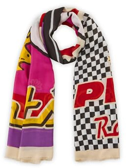 CODELLO Peanuts Schal mit Peanuts-Racing-Team-Motiv Farbe pink