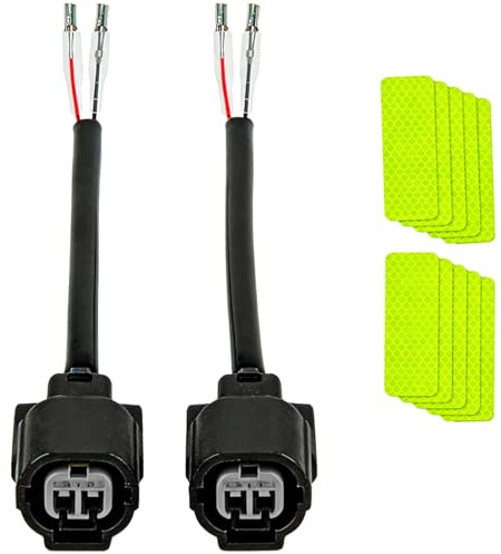 BOLOJAU Z900 Adaptador de cableado para intermitentes de motocicleta para Kawasaki Ninja Z1000 Z900 Z1000SX ZX-10R ZX-10RR Z900SE Z125 Z400 Z500 Z800 para cable adaptador de intermitentes LED