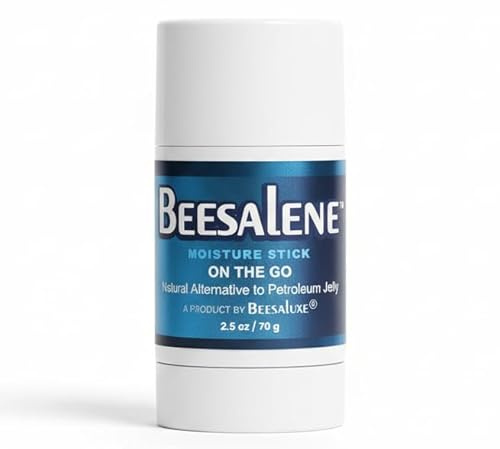 Beesalene Original - 100% Natural & Hypoallergenic Alternative to Petroleum Jelly - Lips, Hands, Baby, Makeup Remover and More (2.5 Ounce Stick (Pack of 1))