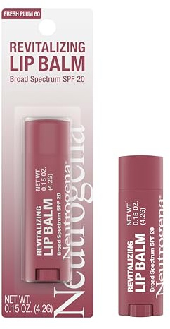 NEUTROGENA - Revitalizing Lip Balm SPF 20#60 Fresh Plum - 0.15 oz. (4.2 g)