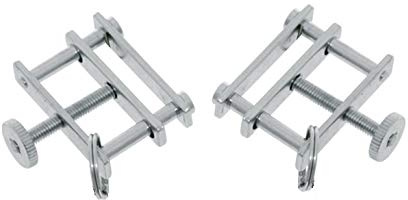 BDSM Metall Nippelpressen mit Ring Bondage Nippelklammern | Top Qualität, Nippelklemmen, Mit Ring zum behängen mit Gewichten, Brustwarzenklemmen, Nippel-Pranger
