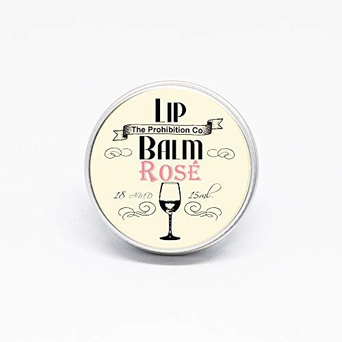 Rosé Wine Lip Balm by The Prohibition Co. 15ml Tin