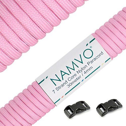 Namvo 550 fallskärmslina typ III, 7 trådar, total längd 30 meter, enfärgad BZ00210