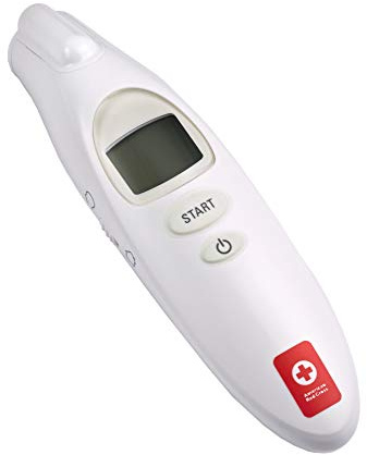 The First Years American Red Cross Digital Infrared Forehead No-Touch Thermometer for Adults and Kids